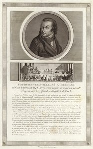 Portrait of Antoine Quentin Fouquier de Tinville by Jean Duplessi Bertaux
