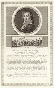 Portrait of Pierre Gaspard Chaumette by Jean Duplessi Bertaux