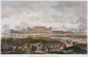 The Battle of La Favorite, Italy, January 1797 by Jean Duplessis Bertaux