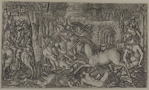 A King Pursued by a Unicorn
