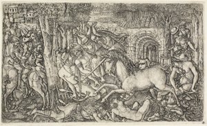 A King Pursued by the Unicorn