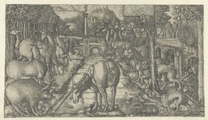 The Unicorn Purifies the Water with Its Horn (The Unicorn)