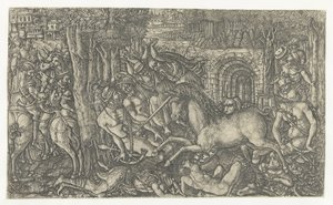 The King Flees from the Unicorn