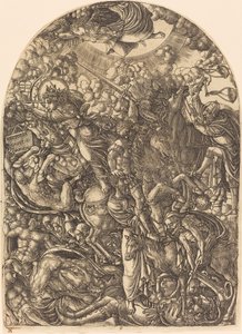 Saint John Sees the Four Horsemen