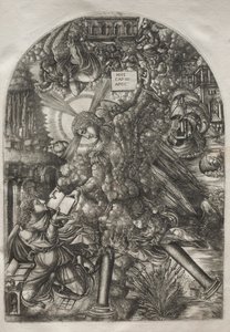 The Apocalypse: The Angel Gives St. John the Book to Eat by Jean Duvet