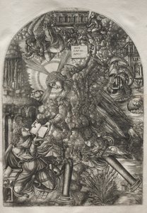 The Apocalypse: The Angel Gives St. John the Book to Eat by Jean Duvet