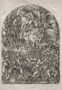 The Apocalypse: The Winepress of the Wrath of God by Jean Duvet