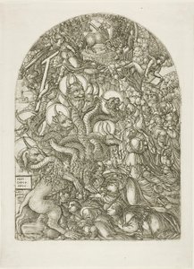 The Beast with Seven Heads by Jean Duvet