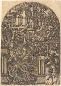 The Fall of Babylon by Jean Duvet