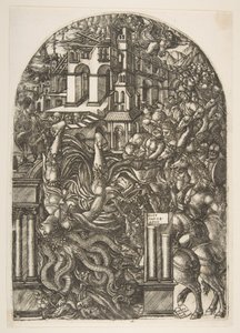 The Fall of Babylon, from the Apocalypse by Jean Duvet