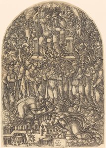 The Multitude Which Stands before the Throne by Jean Duvet