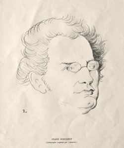 Franz Schubert by Jean Emile Laboureur