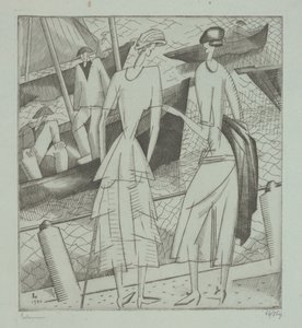 Young Women at the Port
