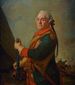 Portrait of Maurice de Saxe, Marshal of France