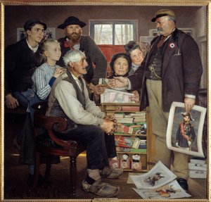 Baker Propaganda Scene by Jean Eugene Buland