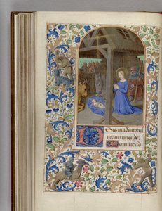 Nativity Book of Hours by Jean Fouquet