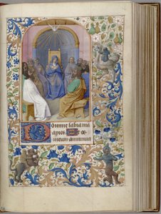 Pentecost Book of Hours by Jean Fouquet