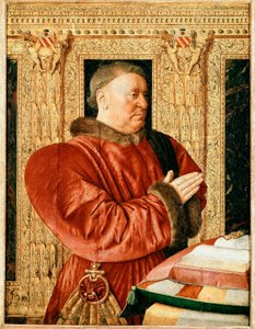Portrait of Justice Minister of France Guillaume Jouvenel des Ursins by Jean Fouquet