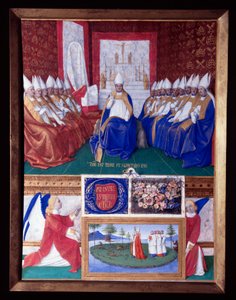 Saint Hilaire to the Council convened by Pope Leon I around 445-445 by Jean Fouquet