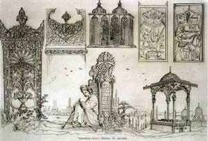 Examples of Turkish, Arabic and Persian Tombs, from 