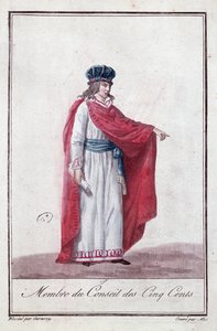 Member of the Council of the Five Hundred during the Directoire Period by Jean Francois Garneray
