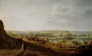 Napoleon I (1769-1821) Visiting the Camp at Boulogne in July 1804, 1806