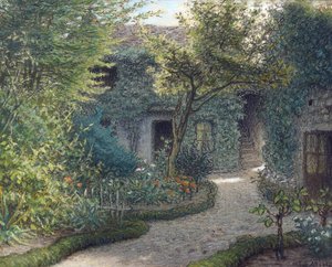 House of Theodore Rousseau in Barbizon by Jean Francois Millet