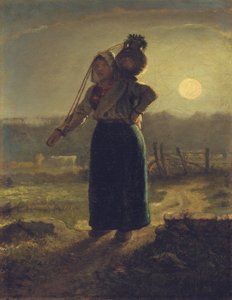 Norman Milkmaid, 1853-54 by Jean Francois Millet