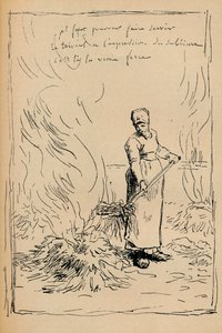 Peasant Burning Weeds