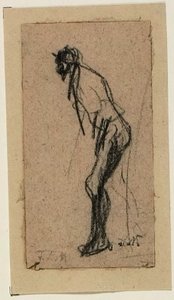 Standing Figure by Jean Francois Millet