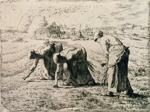 The Gleaners, 1855 by Jean Francois Millet