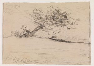 The Gust of Wind by Jean Francois Millet