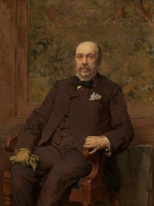 Self Portrait by Jean Francois Portaels