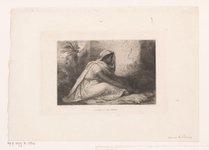 Seated Arab Woman