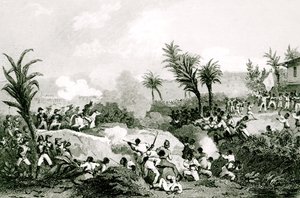 Black Revolt in Santo Domingo, 16th September 1802, from 