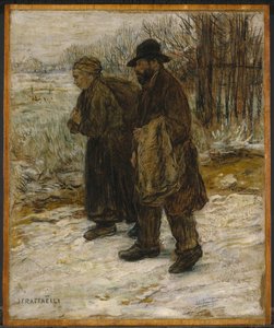 Parisian Rag Pickers by Jean Francois Raffaelli