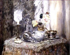 Still Life by Jean Francois Raffaelli