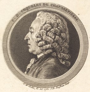 Charles-Georges Coqueley de Chaussepierre by Jean Francois Rousseau after Charles Nicolas Cochin II