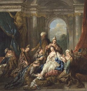 The Toilet of Esther by Jean François de Troy