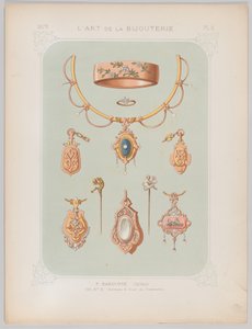 Jewelry Designs in Gold and Rose Gold by Jean François Barousse
