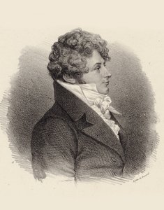 Portrait of pianist and composer Daniel Steibelt by Jean François Benard
