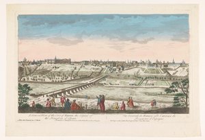 View of the City of Madrid by Jean François Daumont
