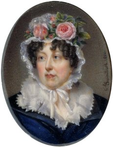 Bracelet with Portrait of Lady Susan Murray by Jean François Gérard Fontallard