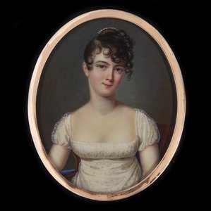 Portrait of Madame Récamier, née Julie Bernard by Jean François Gérard Fontallard
