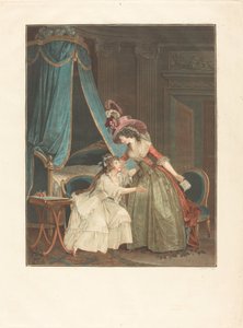 Indiscretion by Jean François Janinet after Nicolas Lavreince