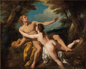 Salmacis and Hermaphroditus by Jean François de Troy