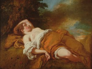 Sleeping Harvester by Jean François de Troy