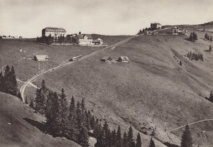 Hotel Rigi Staffel, Electric Arth Rigi Railway by Jean Gaberell