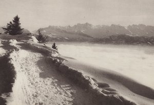Rigi Kaltbad, Sunny Winter Day by Jean Gaberell