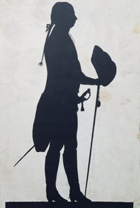 Silhouette of a Man by Jean Gaspard Lavater